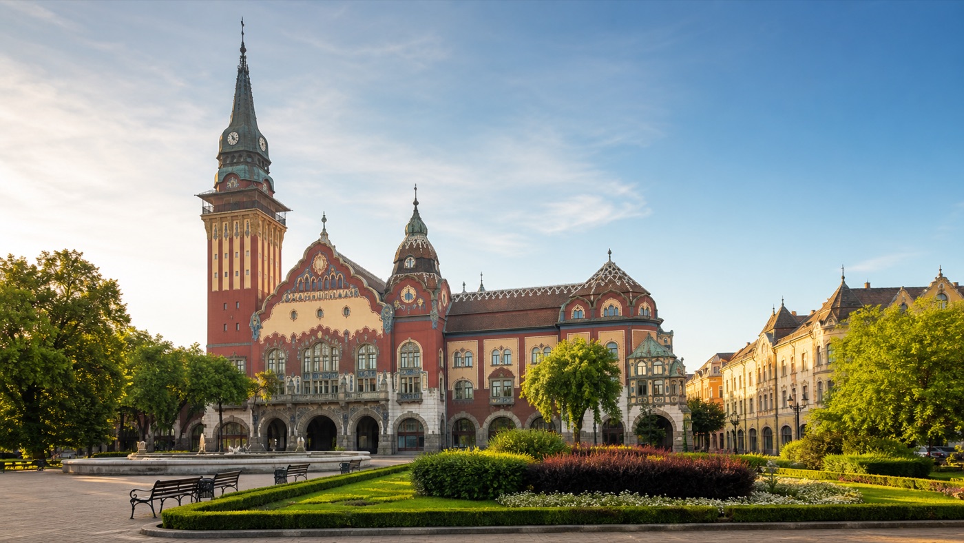 Subotica sa secesijskom gradskom kućom